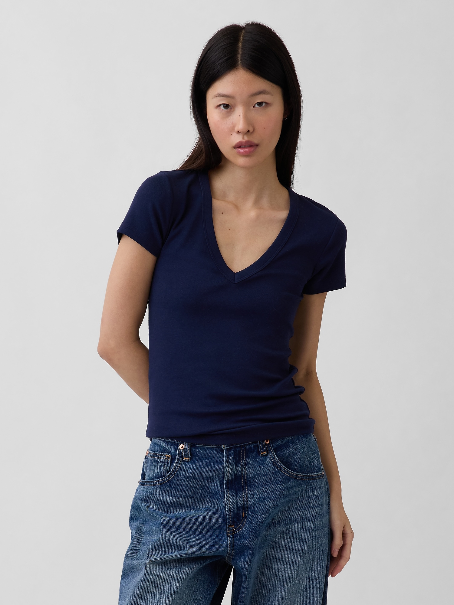 Modern V-Neck T-Shirt