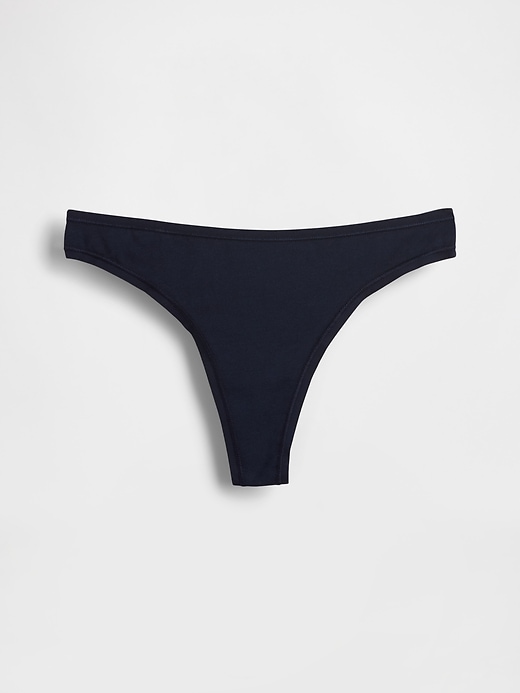 Image number 5 showing, Organic Stretch Cotton Thong