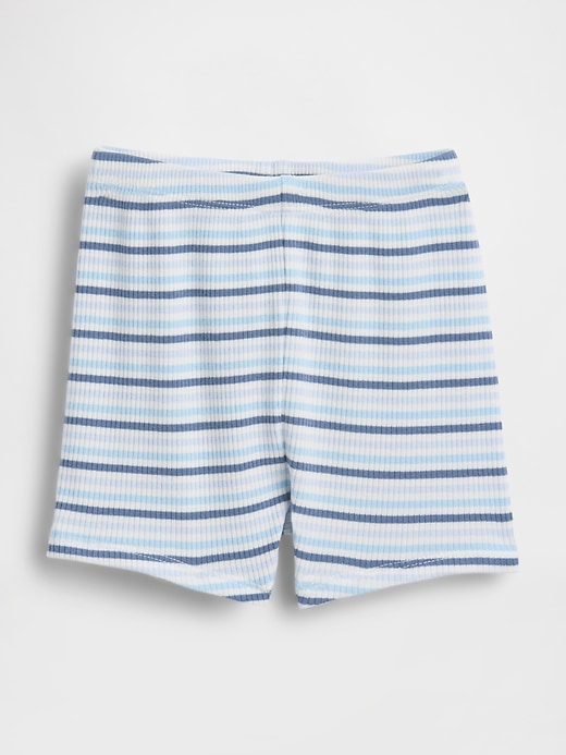 Image number 1 showing, Baby First Favorites TinyRib Stripe Pull-On Shorts