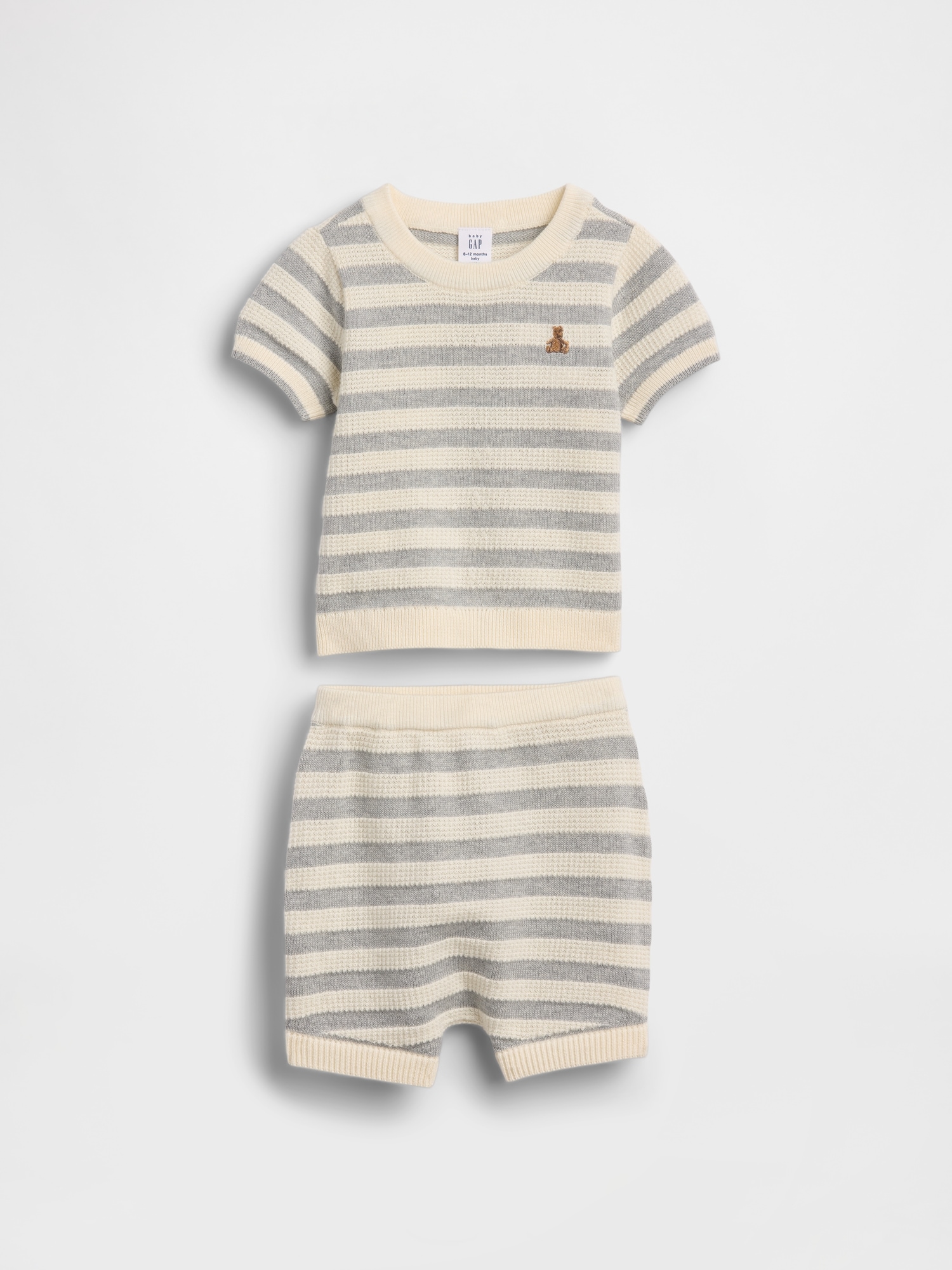 Baby Stripe Sweater Outfit Set
