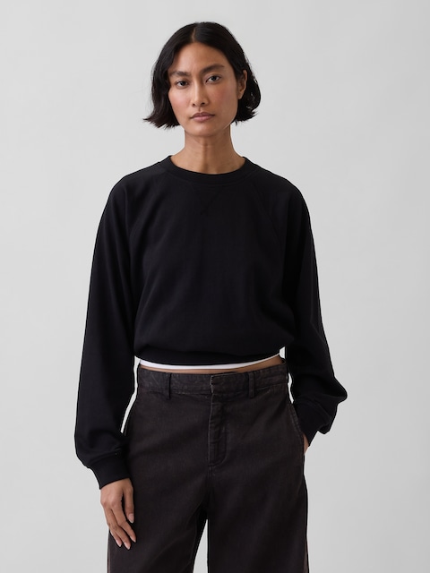 VintageSoft Terry Raglan Sweatshirt