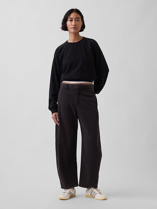 Image number 2 showing, VintageSoft Terry Raglan Sweatshirt