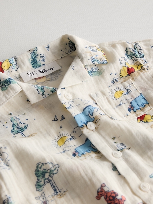 Image number 4 showing, Baby Winnie The Pooh Cotton Gauze Outfit Set