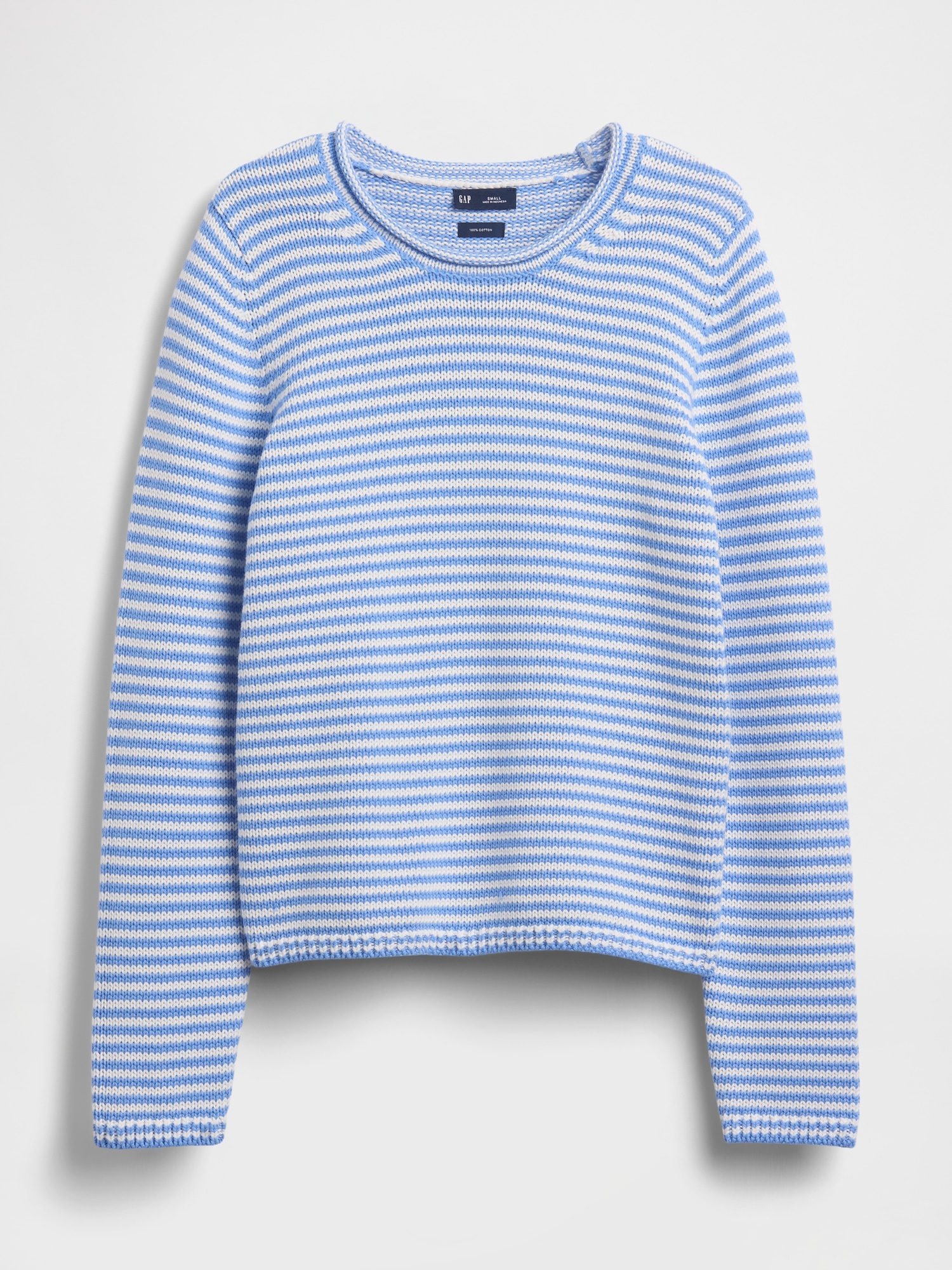 100% Cotton Rollneck Sweater