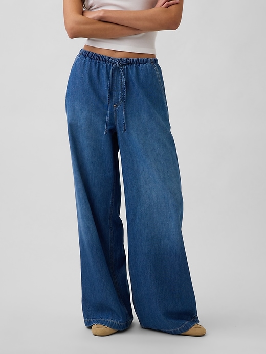 Image number 2 showing, Mid Rise UltraSoft Easy Baggy Jeans