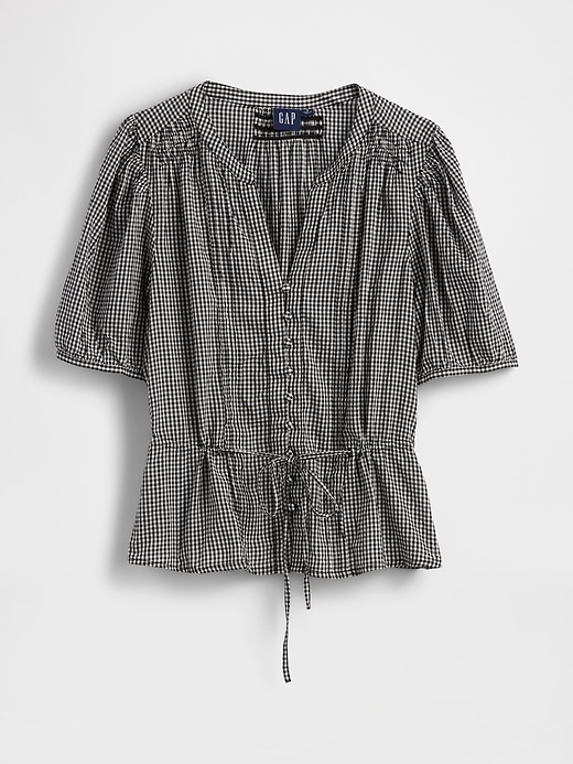 Image number 5 showing, Tie-Waist Top