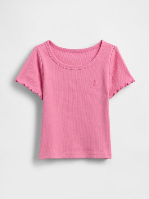 T-SHIRT EN TRICOT CÔTELÉ AGENCEZ À VOLONTÉ POUR BÉBÉ ET TOUT-PETIT