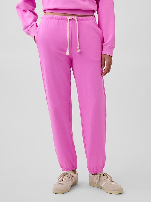 Image number 2 showing, VintageSoft Terry Relaxed Joggers