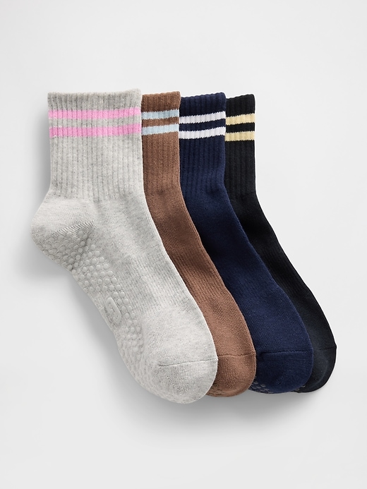 Image number 1 showing, Athletic Half Crew Socks (4-Pack)