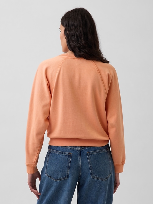 Image number 3 showing, VintageSoft Terry Raglan Sweatshirt