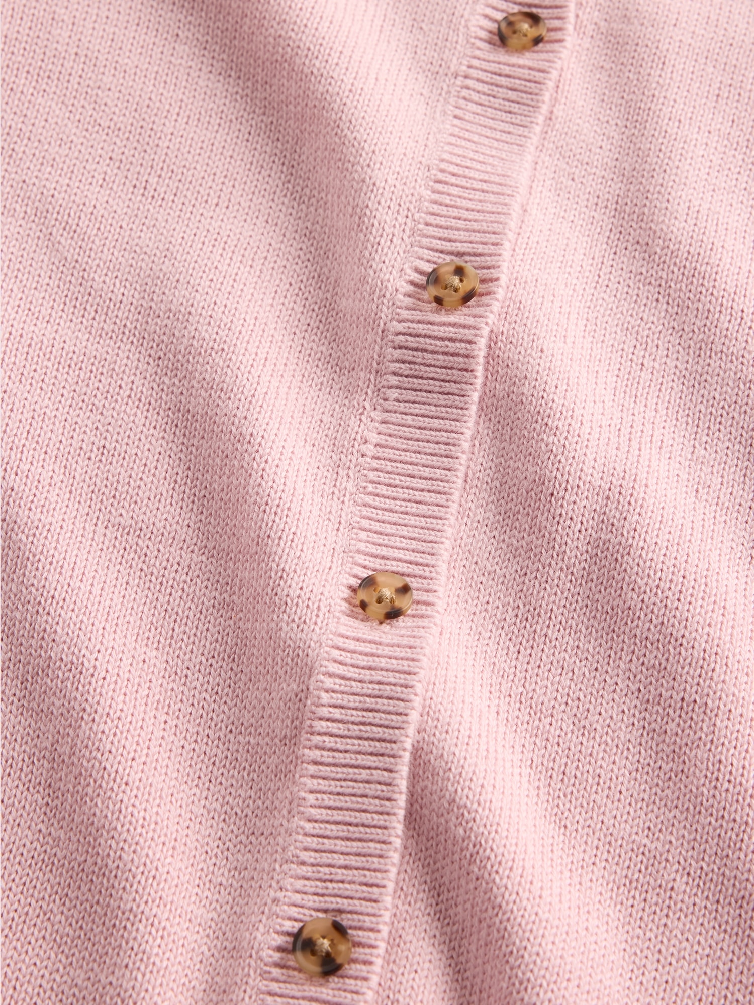 100% Cotton Relaxed Crop Cardigan Sweater