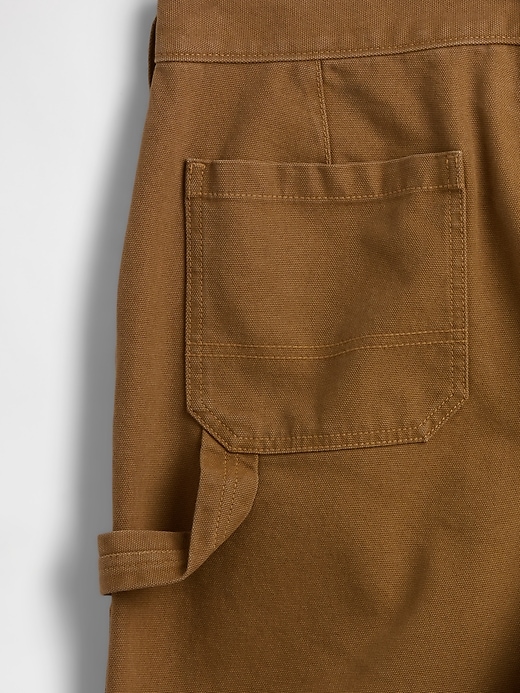 Image number 5 showing, '90s Loose Canvas Double-Knee Carpenter Pants