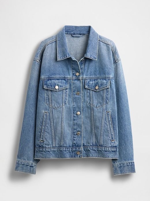 Image number 5 showing, Oversized Icon Denim Jacket