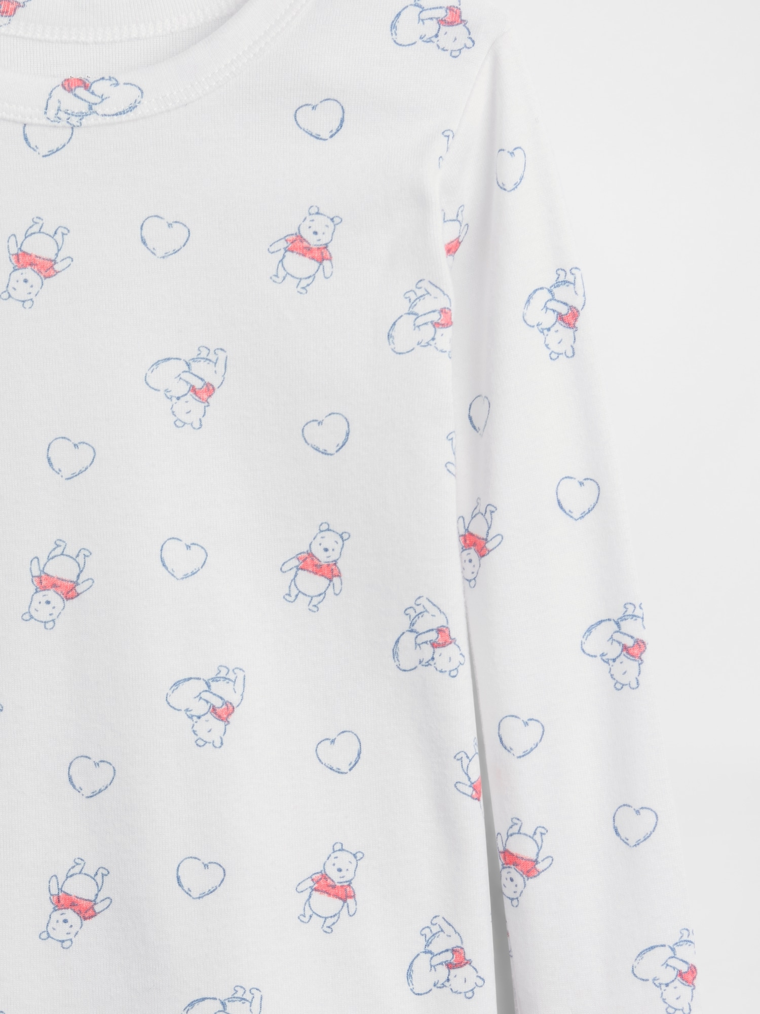 Pyjama en coton biologique brossé Winnie l’Ourson pour Bébé et Tout-petit