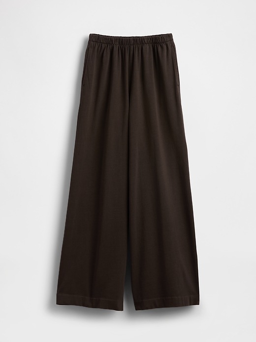 Image number 6 showing, Heavyweight Easy Wide-Leg Pants