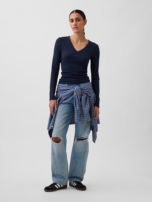 Image number 2 showing, Modern V-Neck T-Shirt