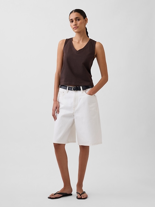 Image number 2 showing, Knit Crop Tank Top