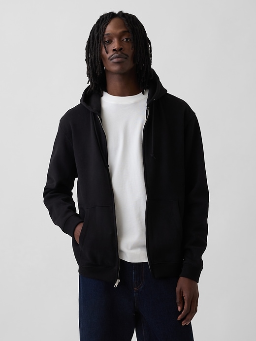 GAP CORP LOGO - Sweat à capuche - grey/gris