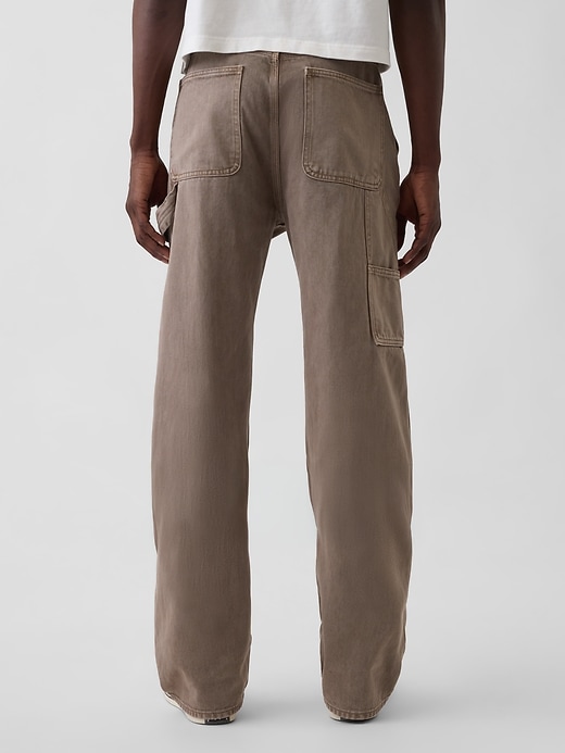 Image number 4 showing, '90s Loose Double-Knee Carpenter Jeans