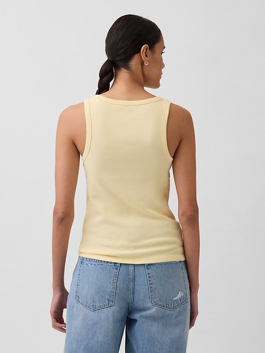 Image number 3 showing, Rib Scoop Tank Top