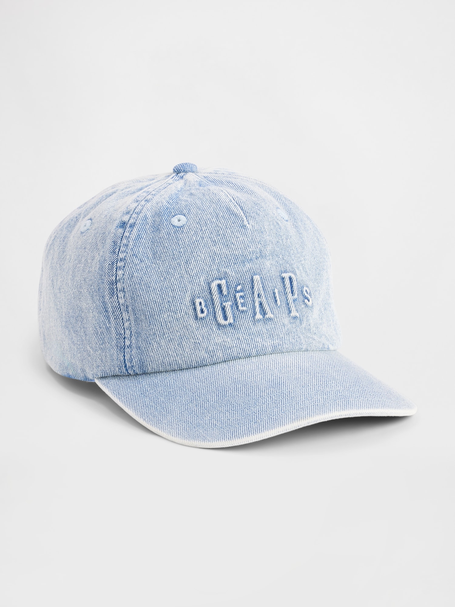 × BÉIS Logo Denim Baseball Hat