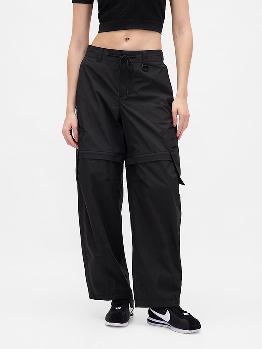 Image number 3 showing, Gap × BÉIS Convertible Cargo Barrel Pants