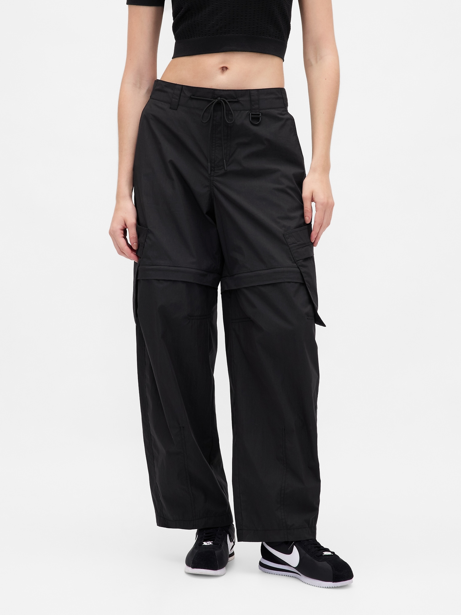 × BÉIS Convertible Cargo Barrel Pants