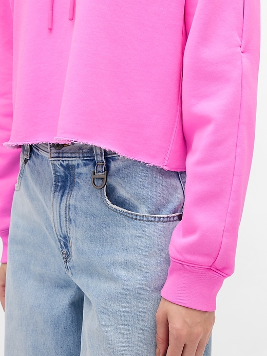 Image number 4 showing, Gap × BÉIS Oversized Crop Hoodie