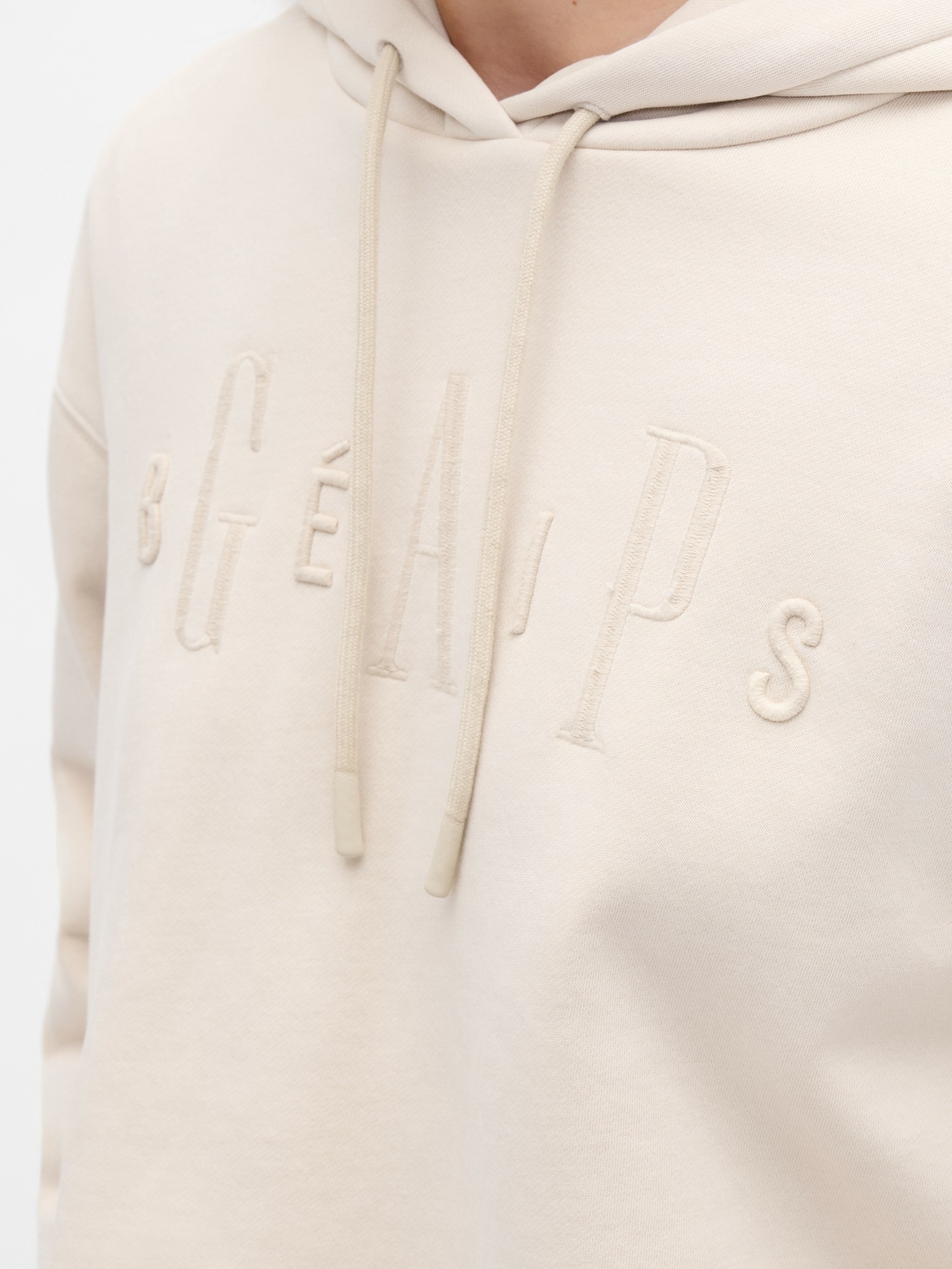 BÉIS Oversized Crop Hoodie