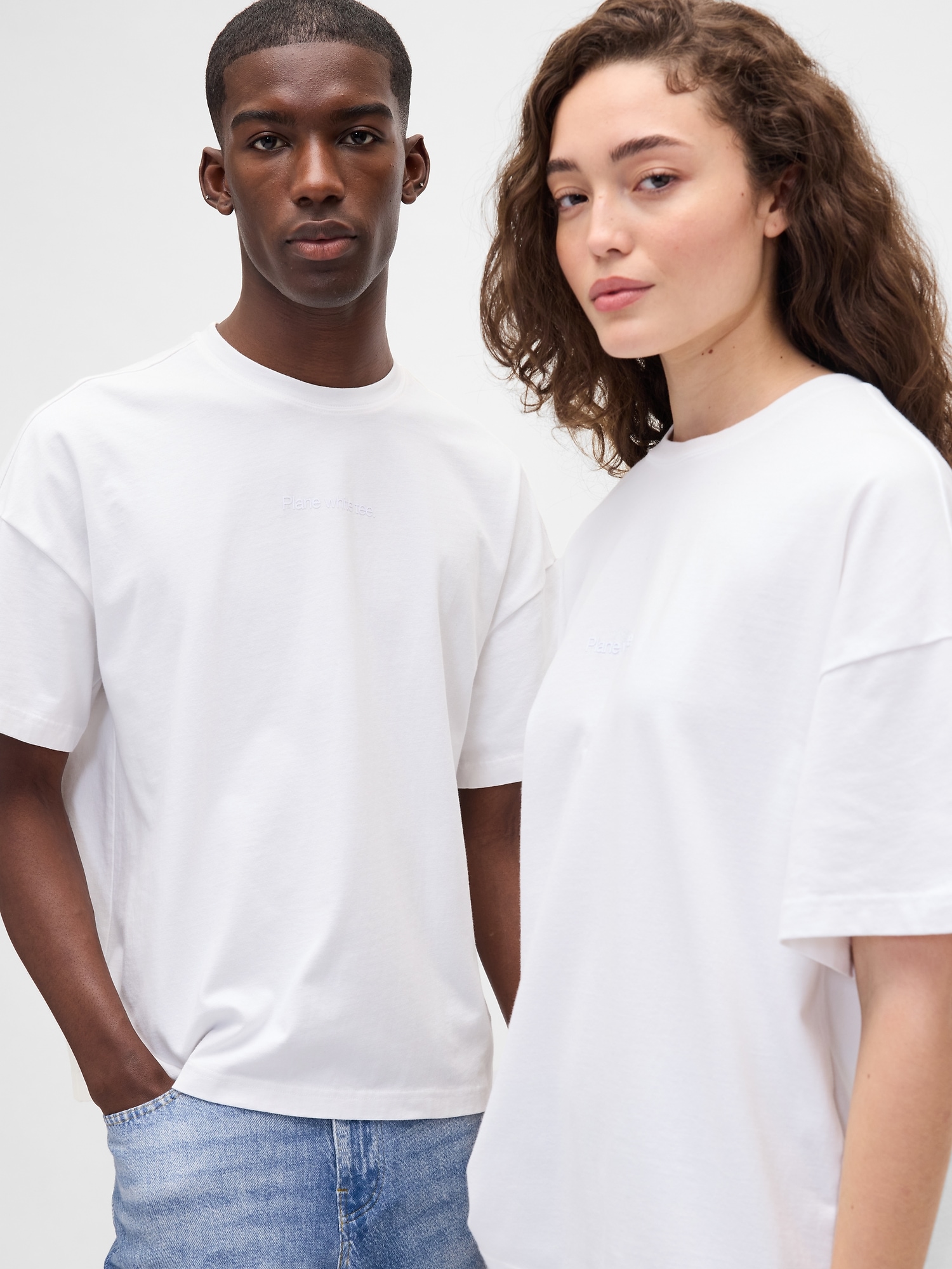 T-shirt à imprimé en coton biologique × BÉIS