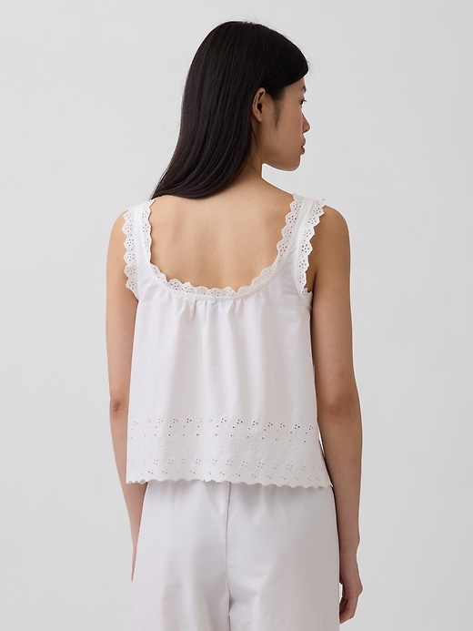 Image number 3 showing, Embroidered PJ Tank