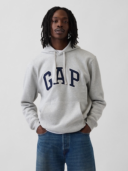Image number 1 showing, Adult VintageSoft Arch Logo Hoodie