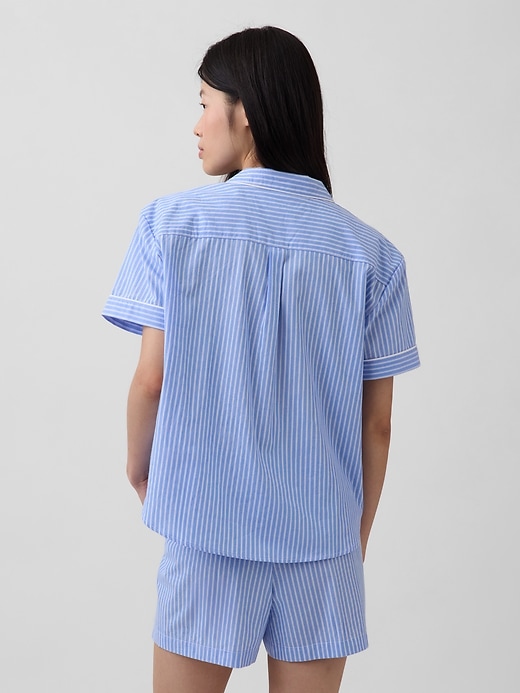 Image number 3 showing, Poplin PJ Shirt