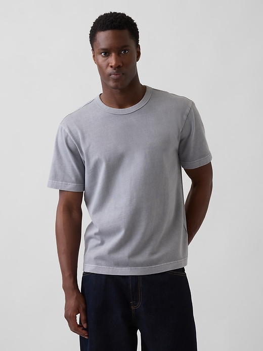 Image number 1 showing, Adult Heavyweight Relaxed T-Shirt
