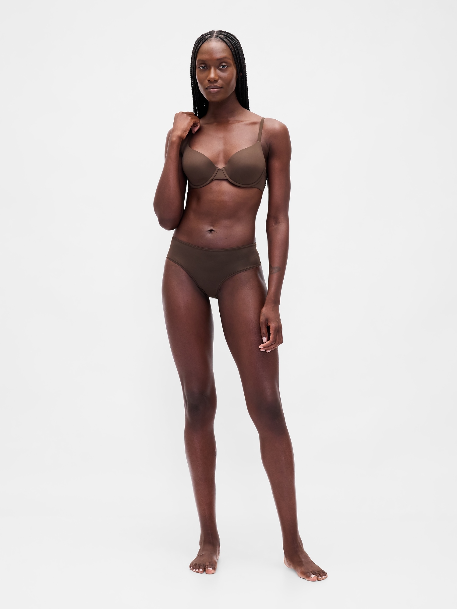 SecondSkin Semi-Demi Bra