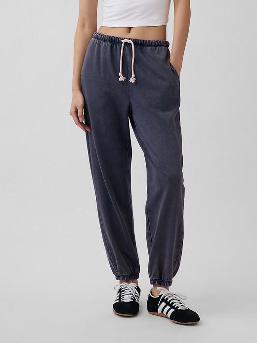 Image number 2 showing, VintageSoft Terry Relaxed Joggers