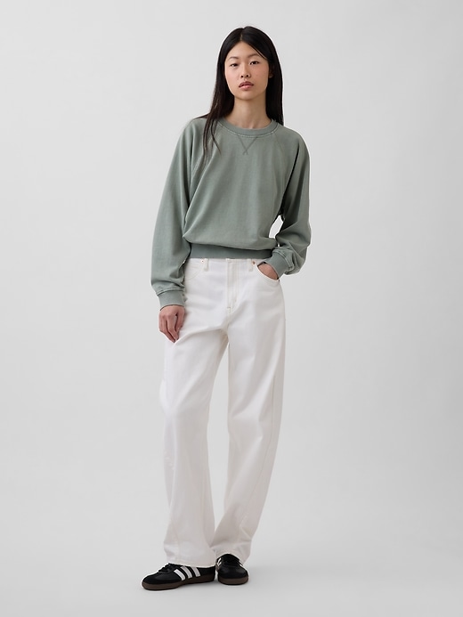 Image number 2 showing, VintageSoft Terry Raglan Sweatshirt