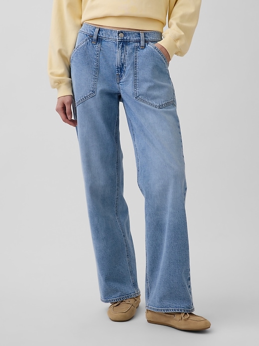 Image number 2 showing, Low Rise '90s Loose Jeans