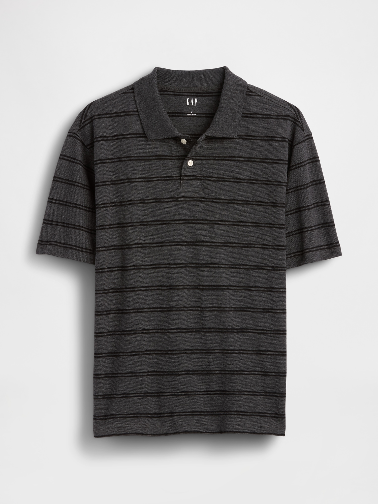 Relaxed Pique Polo Shirt