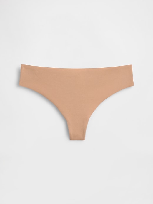 Image number 5 showing, Organic Stretch Cotton No Show Thong