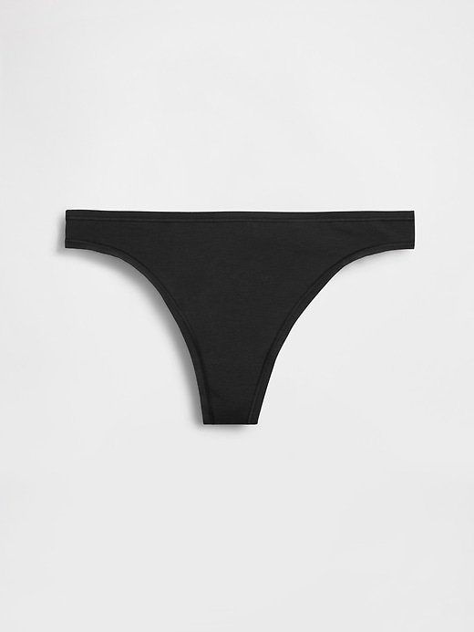 Image number 4 showing, Organic Stretch Cotton Thong