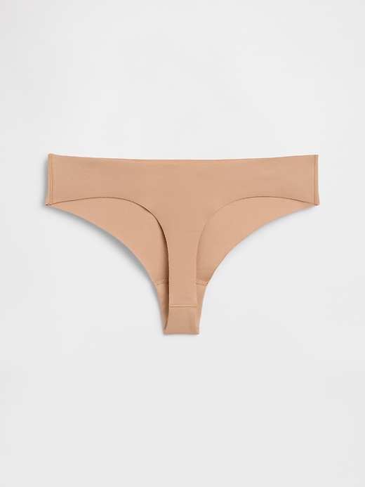Image number 6 showing, Organic Stretch Cotton No Show Thong