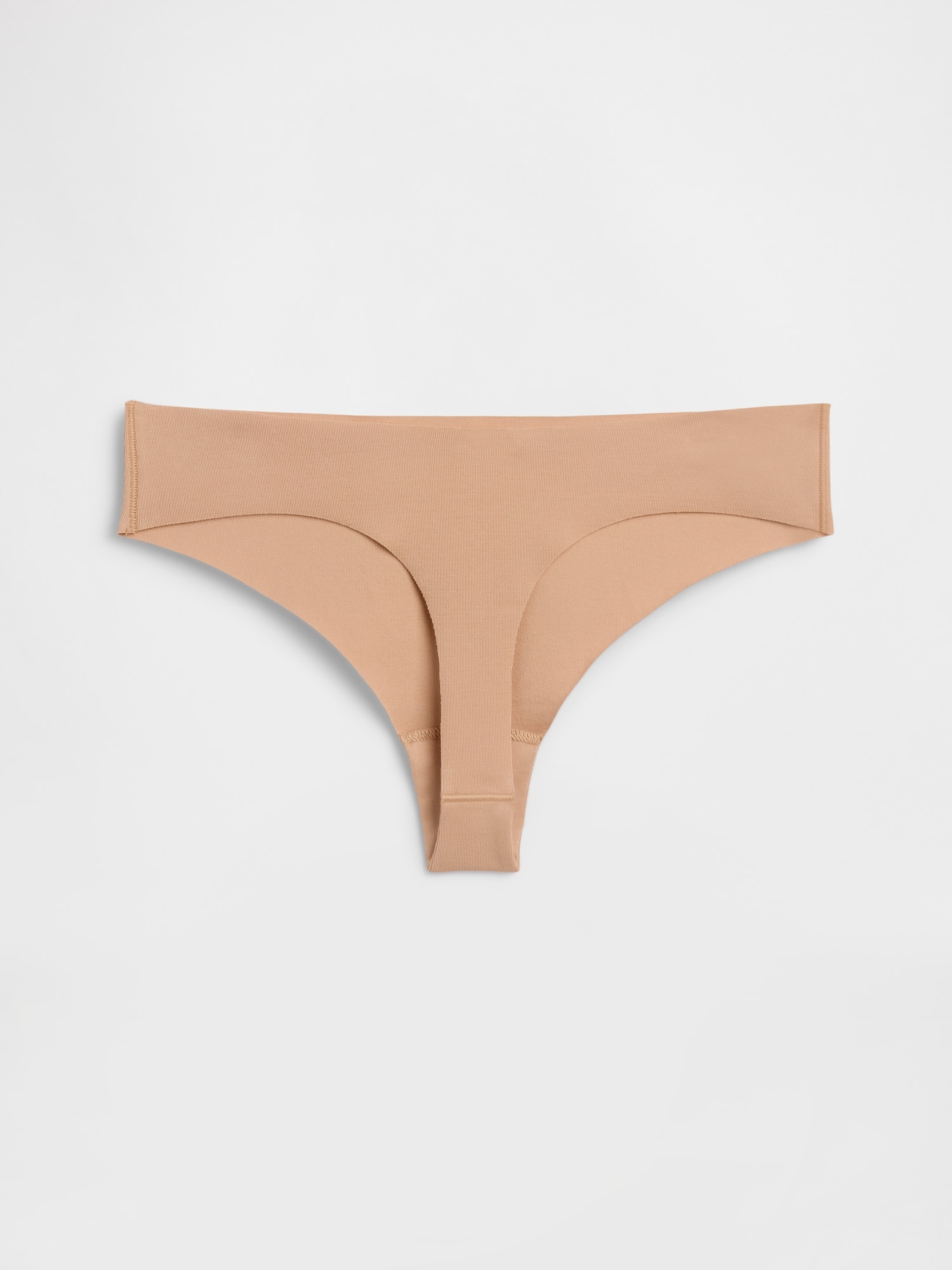 Organic Stretch Cotton No Show Thong