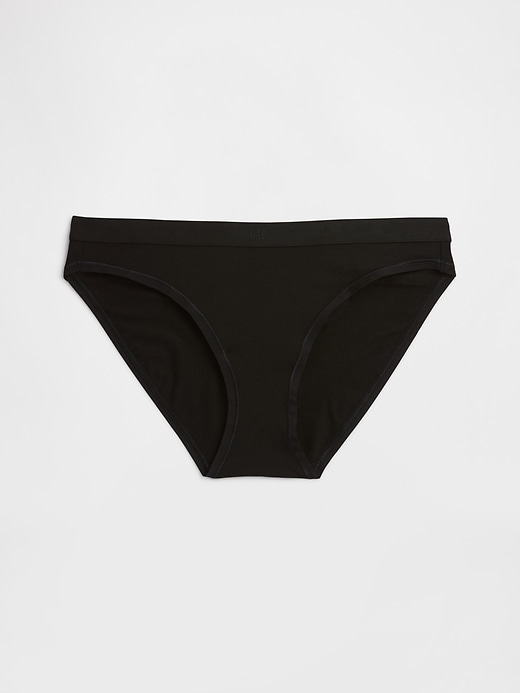 Image number 4 showing, Organic Stretch Cotton Logo Bikini