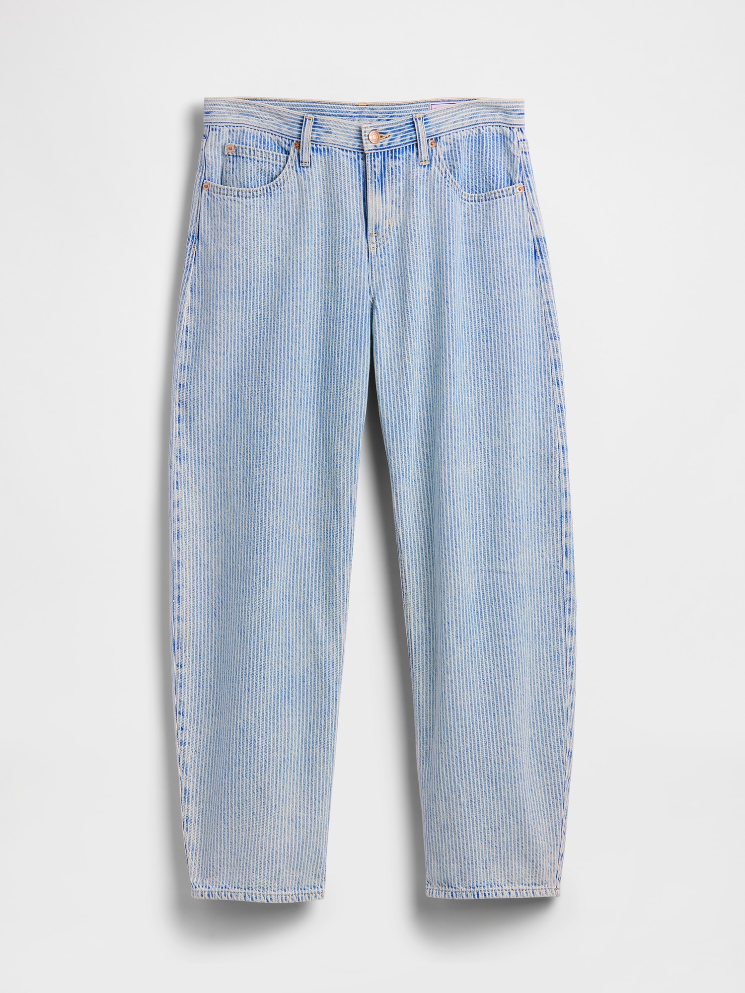 Low Rise UltraSoft Barrel Jeans