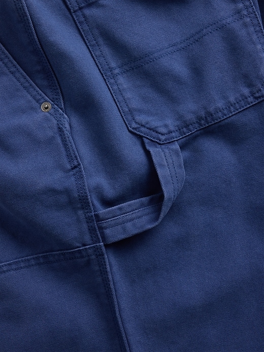Image number 5 showing, '90s Loose Canvas Double-Knee Carpenter Pants