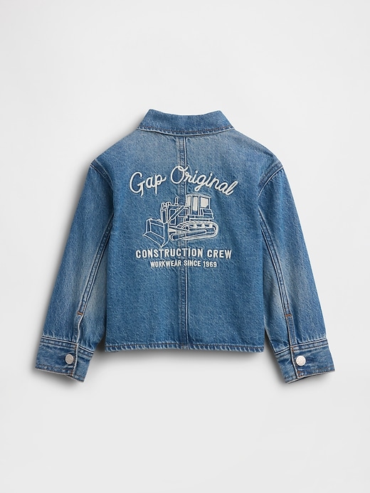 Image number 2 showing, Baby & Toddler Denim Workwear Jacket