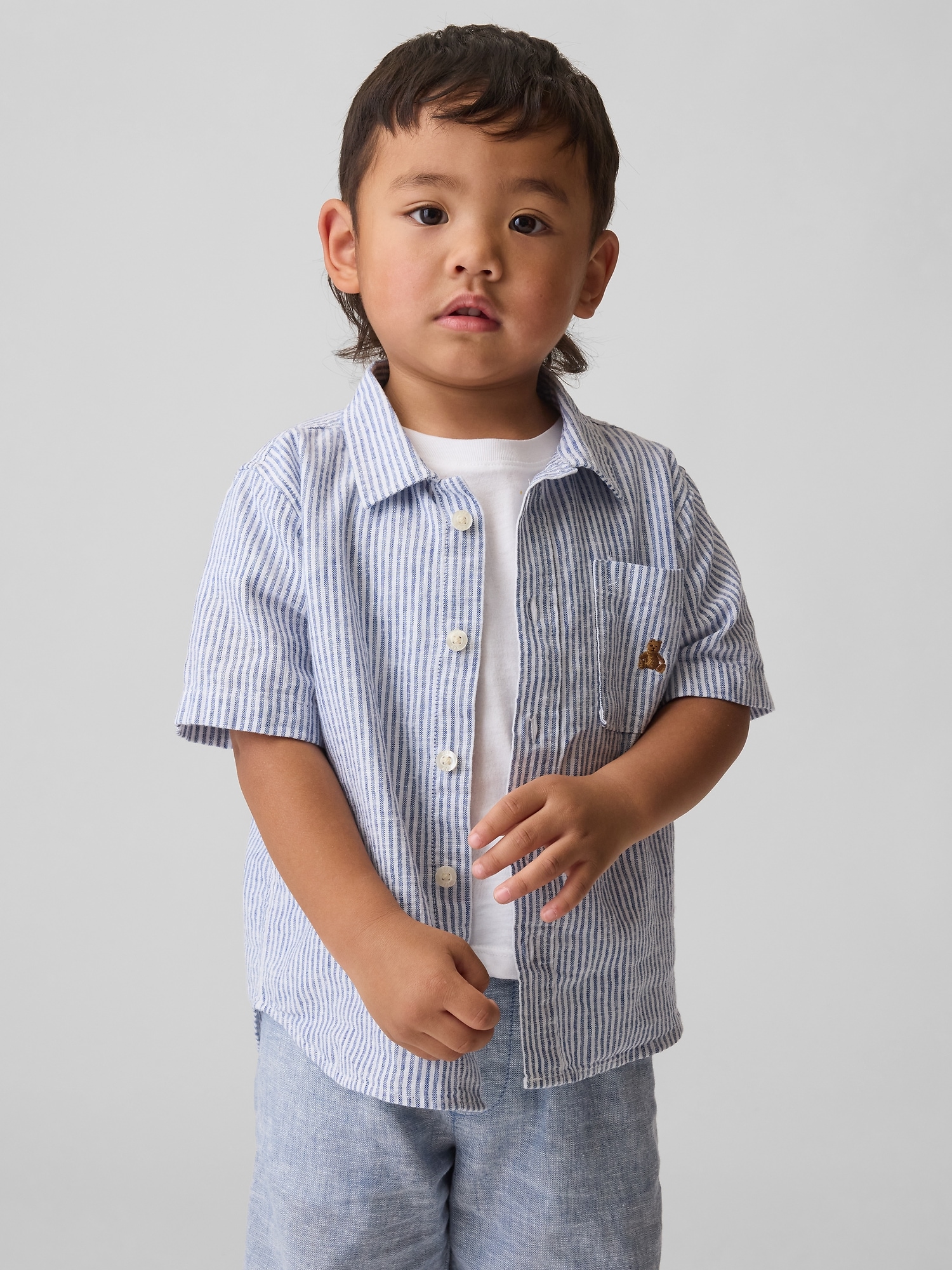 Baby & Toddler Linen-Cotton Shirt