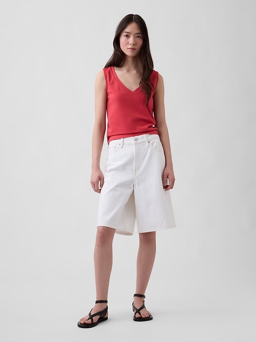 Image number 2 showing, Knit Crop Tank Top