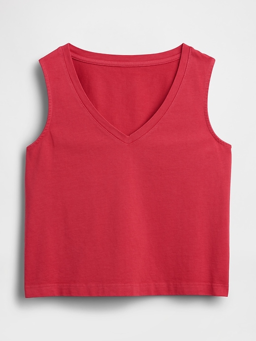 Image number 4 showing, Knit Crop Tank Top